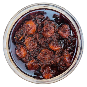 Tangy Gongura Prawn Pickle